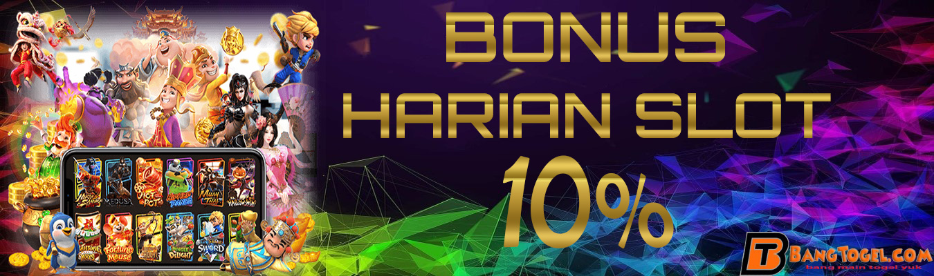 Bonus Deposit Harian 10%